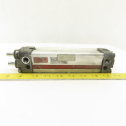 Hytor 1-3/8" Bore 4" Dual Rod Guided Double Acting Air Cylinder