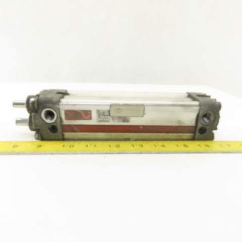 Hytor 1-3/8" Bore 4" Dual Rod Guided Double Acting Air Cylinder