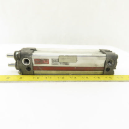 Hytor 1-3/8" Bore 4" Dual Rod Guided Double Acting Air Cylinder