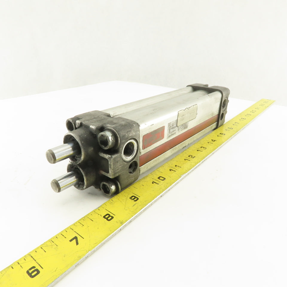 Hytor 1-3/8" Bore 4" Dual Rod Guided Double Acting Air Cylinder