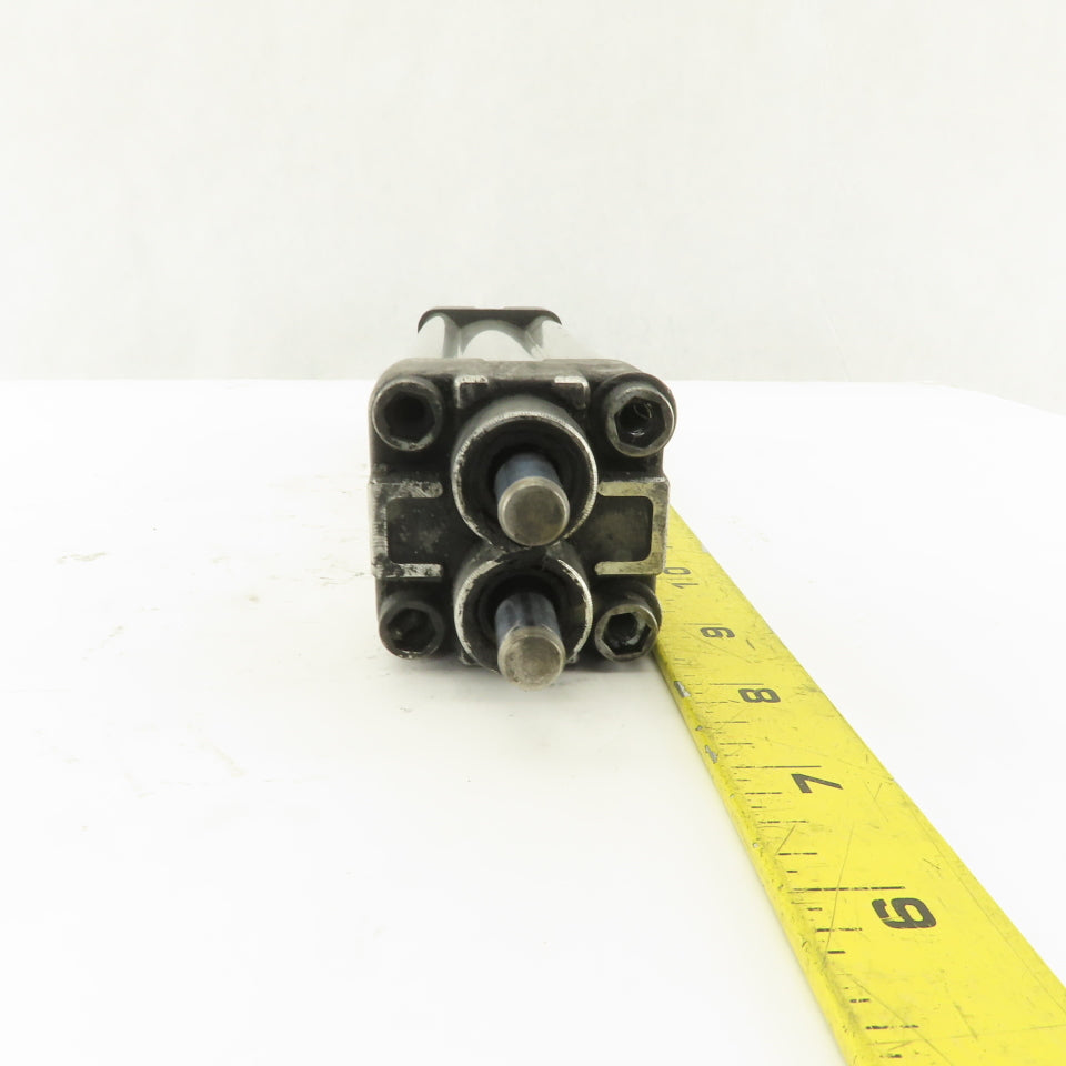 Hytor 1-3/8" Bore 4" Dual Rod Guided Double Acting Air Cylinder