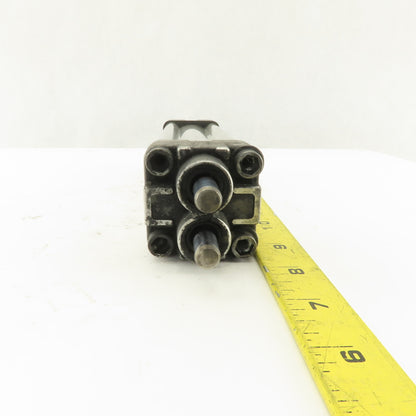 Hytor 1-3/8" Bore 4" Dual Rod Guided Double Acting Air Cylinder