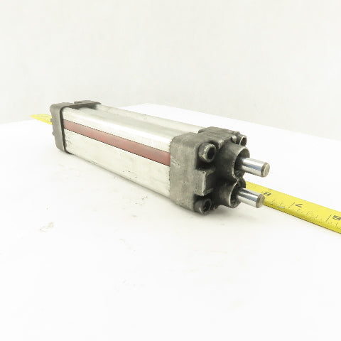 Hytor 1-3/8" Bore 4" Dual Rod Guided Double Acting Air Cylinder