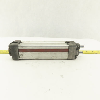 Hytor 1-3/8" Bore 4" Dual Rod Guided Double Acting Air Cylinder