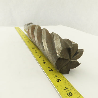 1-1/2" Diameter 6 Flute Twist End Mill 11-3/8" OAL