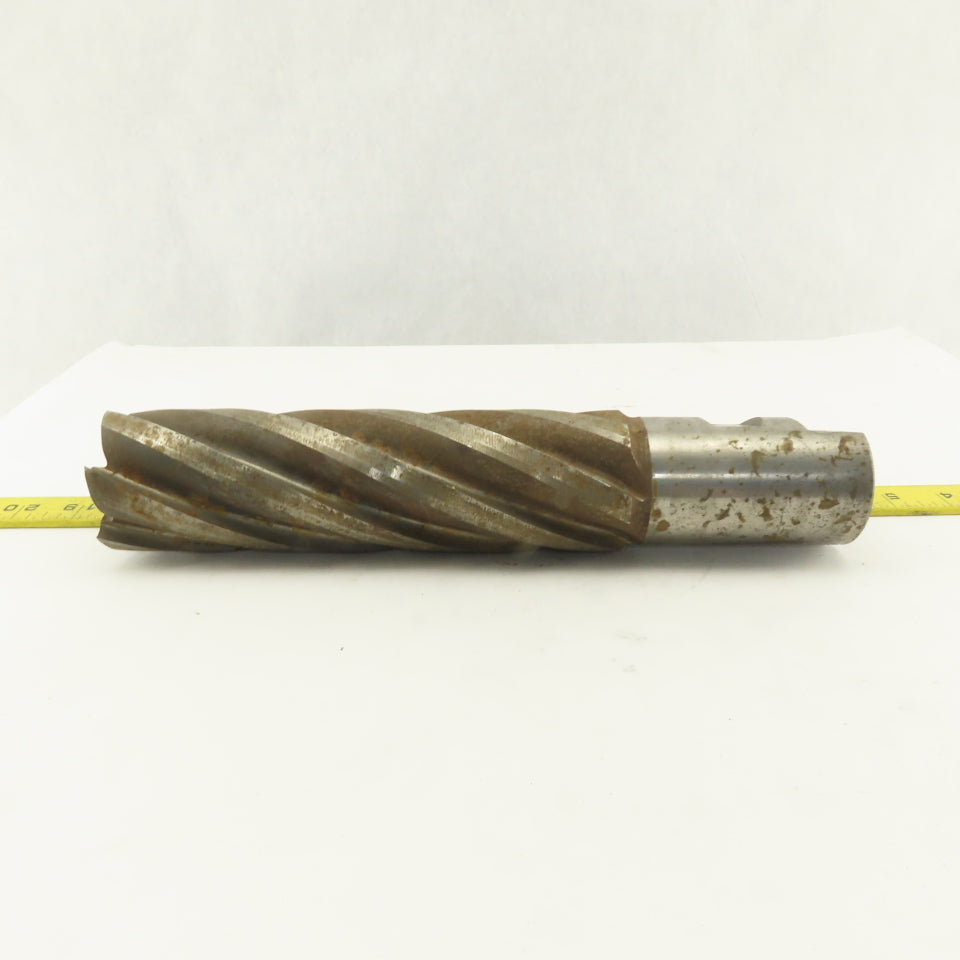 1-1/2" Diameter 6 Flute Twist End Mill 11-3/8" OAL
