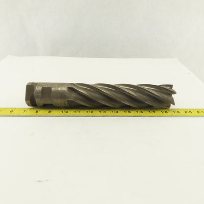 2" Diameter 6 Flute Twist End Mill 11-3/4" OAL