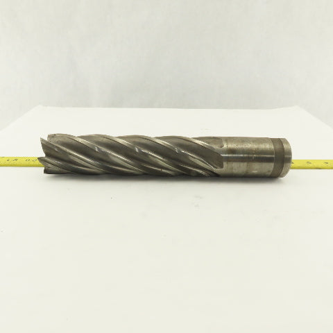 2" Diameter 6 Flute Twist End Mill 11-3/4" OAL