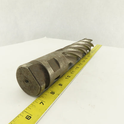 2" Diameter 6 Flute Twist End Mill 11-3/4" OAL