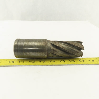 Putnam 1-3/4" Diameter 6 Flute Twist End Mill 6-1/2" OAL