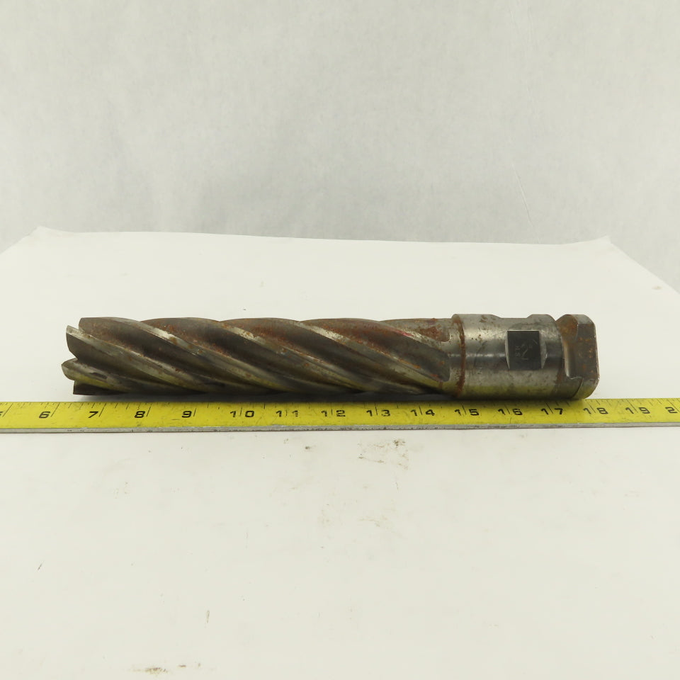 2" Diameter 6 Flute Twist End Mill 11-3/4" OAL