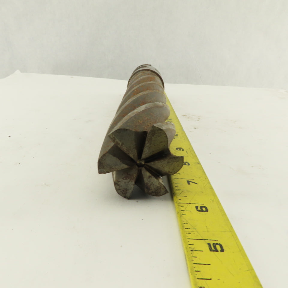 2" Diameter 6 Flute Twist End Mill 11-3/4" OAL