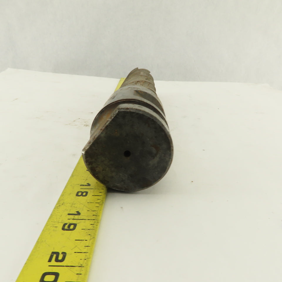 2" Diameter 6 Flute Twist End Mill 11-3/4" OAL