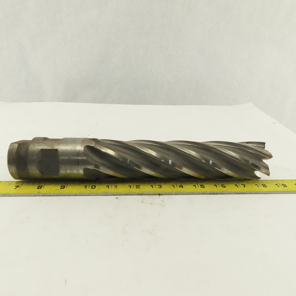 2" Diameter 6 Flute Twist End Mill 9-3/4" OAL