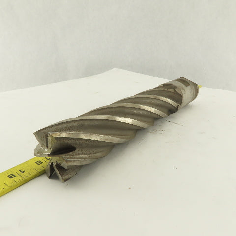 2" Diameter 6 Flute Twist End Mill 9-3/4" OAL