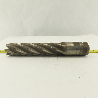 2" Diameter 6 Flute Twist End Mill 9-3/4" OAL