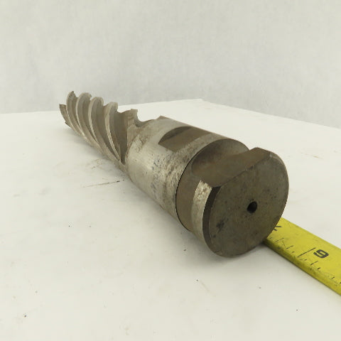 2" Diameter 6 Flute Twist End Mill 9-3/4" OAL