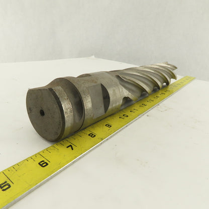 2" Diameter 6 Flute Twist End Mill 9-3/4" OAL