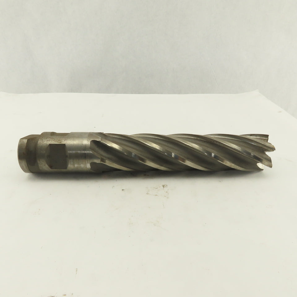 2" Diameter 6 Flute Twist End Mill 9-3/4" OAL