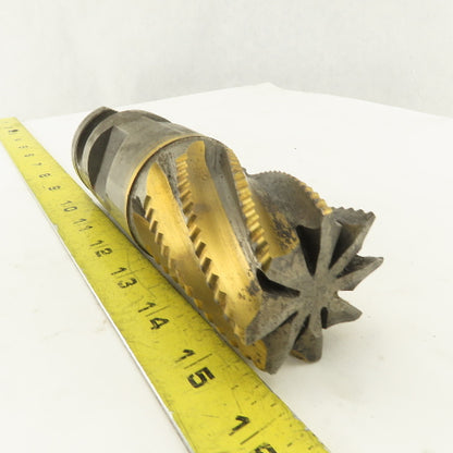 2" Roughing End Mill Tin Coated 8 Flute 6-1/2" OAL