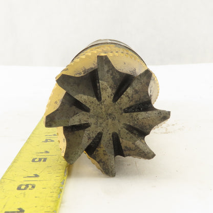 2" Roughing End Mill Tin Coated 8 Flute 6-1/2" OAL
