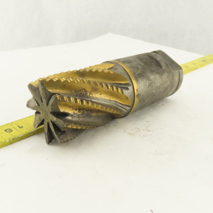 2" Roughing End Mill Tin Coated 8 Flute 6-1/2" OAL