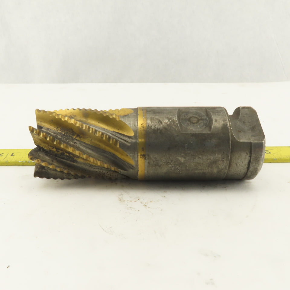 2" Roughing End Mill Tin Coated 8 Flute 6-1/2" OAL