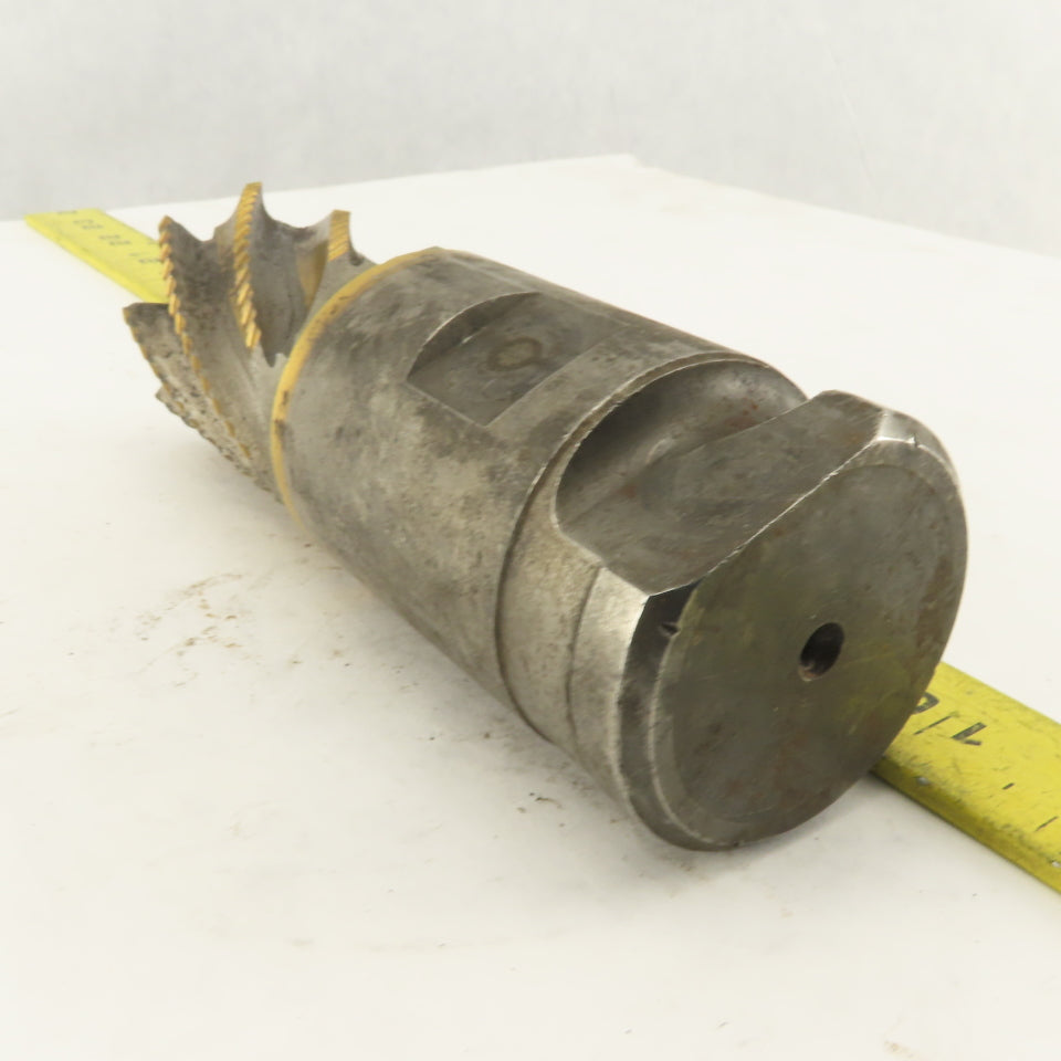 2" Roughing End Mill Tin Coated 8 Flute 6-1/2" OAL