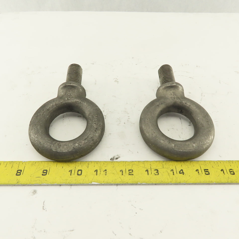M20-2.5 Machine Lifting Eye Lot Of 2