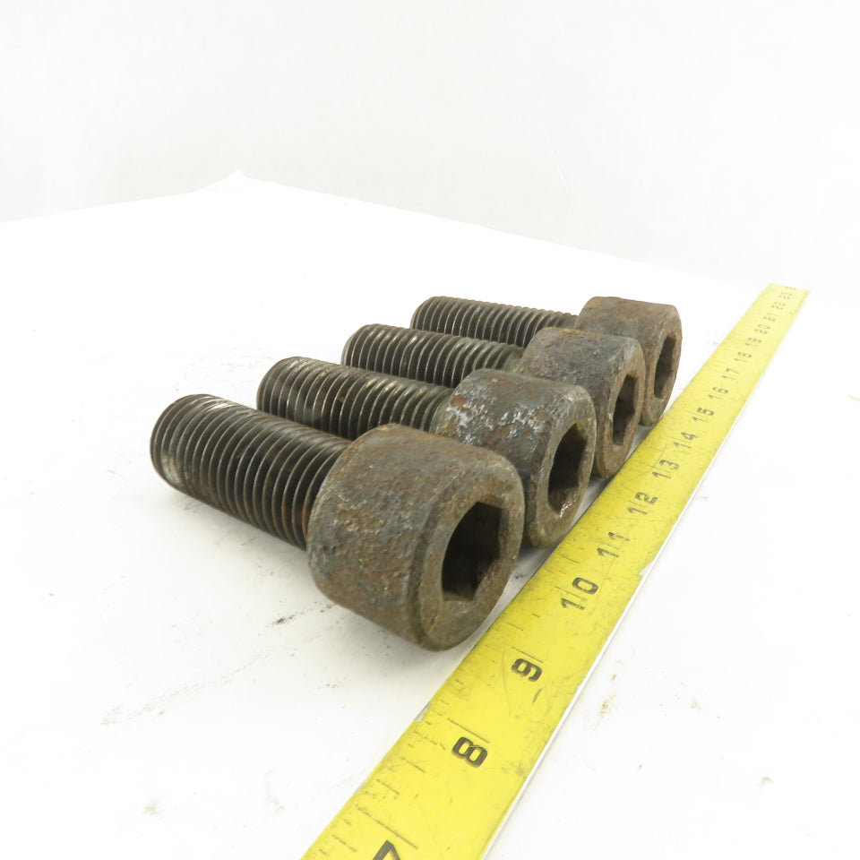 M30-3.5 x 75mm Metric Socket Head Cap Screw SHCS Lot Of 4