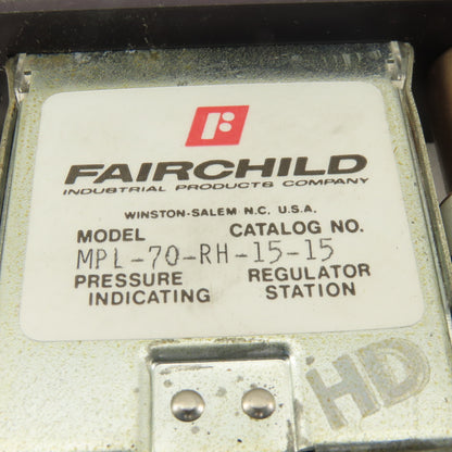 Fairchild MPL-70-RH-15-15 Panel Mount 0-100% Loading Station