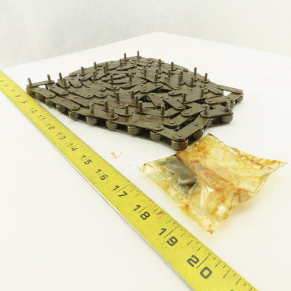 Allied Locke C2042R 1" Double Pitch Single Strand Roller Chain With D-3  10'
