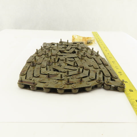 Allied Locke C2042R 1" Double Pitch Single Strand Roller Chain With D-3  10'