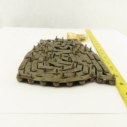 Allied Locke C2042R 1" Double Pitch Single Strand Roller Chain With D-3  10'