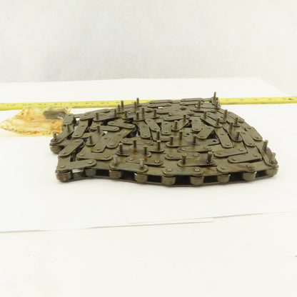Allied Locke C2042R 1" Double Pitch Single Strand Roller Chain With D-3  10'