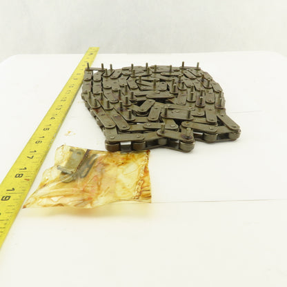 Allied Locke C2042R 1" Double Pitch Single Strand Roller Chain With D-3  10'