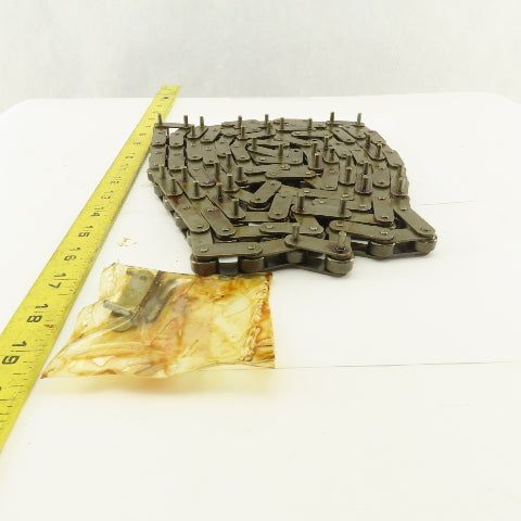 Allied Locke C2042R 1" Double Pitch Single Strand Roller Chain With D-3  10'