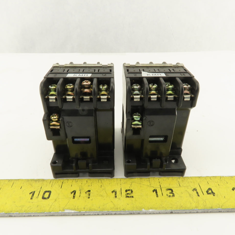 Fuji Electric SRC3631-02 600V 6kW Magnetic Contactor 110V Coil Lot Of 2