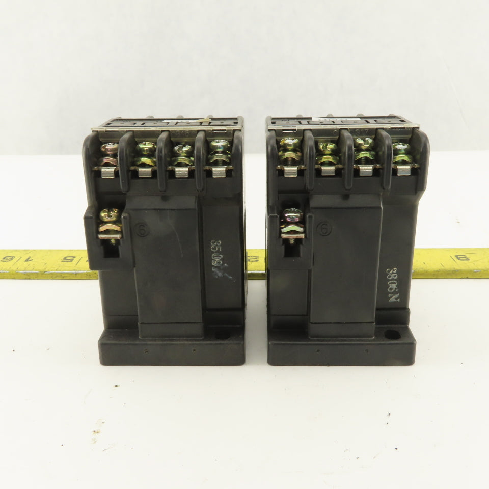 Fuji Electric SRC3631-02 600V 6kW Magnetic Contactor 110V Coil Lot Of 2