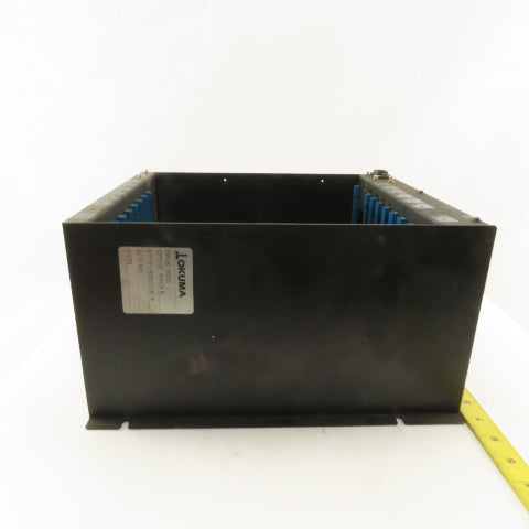 Okuma E7191-855-018-2 Opus 7000 CPU IF 8 Slot PLC Card Chassis