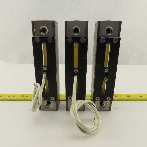 Brooks S-925-G-288-WAA Flow Meter 100-650 Ln/h Air @ 21.1°C Lot Of 3