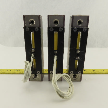 Brooks S-925-G-288-WAA Flow Meter 100-650 Ln/h Air @ 21.1°C Lot Of 3