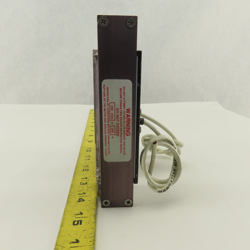 Brooks S-925-G-288-WAA Flow Meter 100-650 Ln/h Air @ 21.1°C Lot Of 3