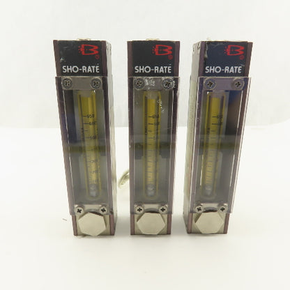 Brooks S-925-G-288-WAA Flow Meter 100-650 Ln/h Air @ 21.1°C Lot Of 3