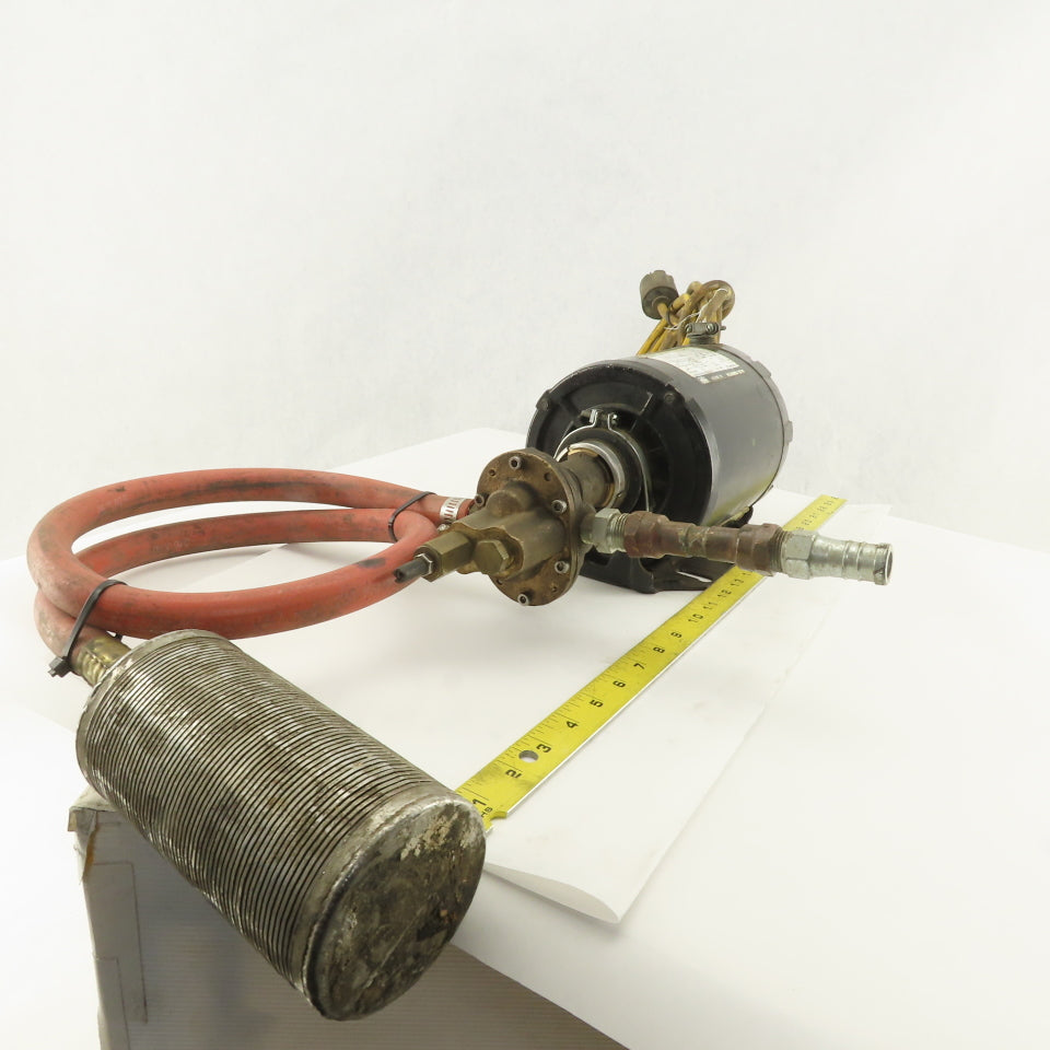 AO Smith 1/2Hp 115/230V 1Ph Motor W/ Small Transfer Dewatering Pump
