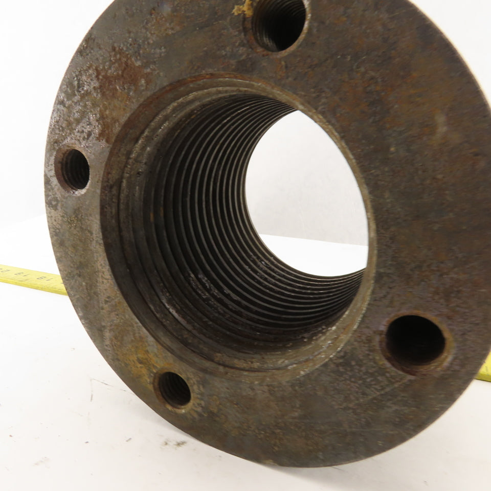 3-1/2-4 Thread Column Shaft Round Carbon Steel Nut