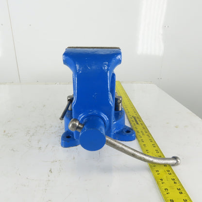 No. 150 5" Swivel Bench Vise Unusual Vintage 7" Open