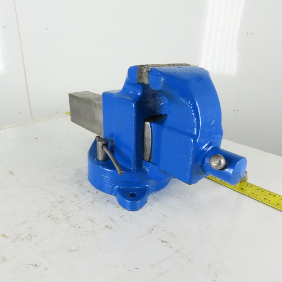 No. 150 5" Swivel Bench Vise Unusual Vintage 7" Open