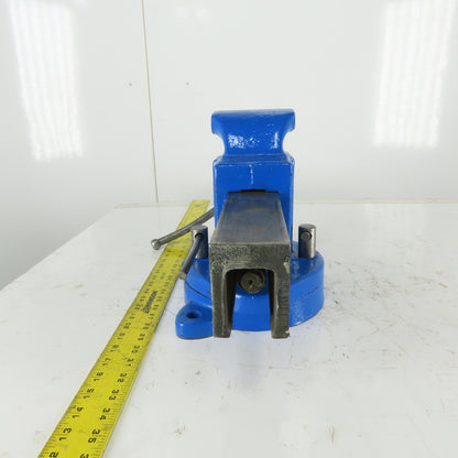 No. 150 5" Swivel Bench Vise Unusual Vintage 7" Open