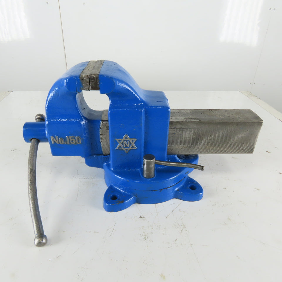 No. 150 5" Swivel Bench Vise Unusual Vintage 7" Open